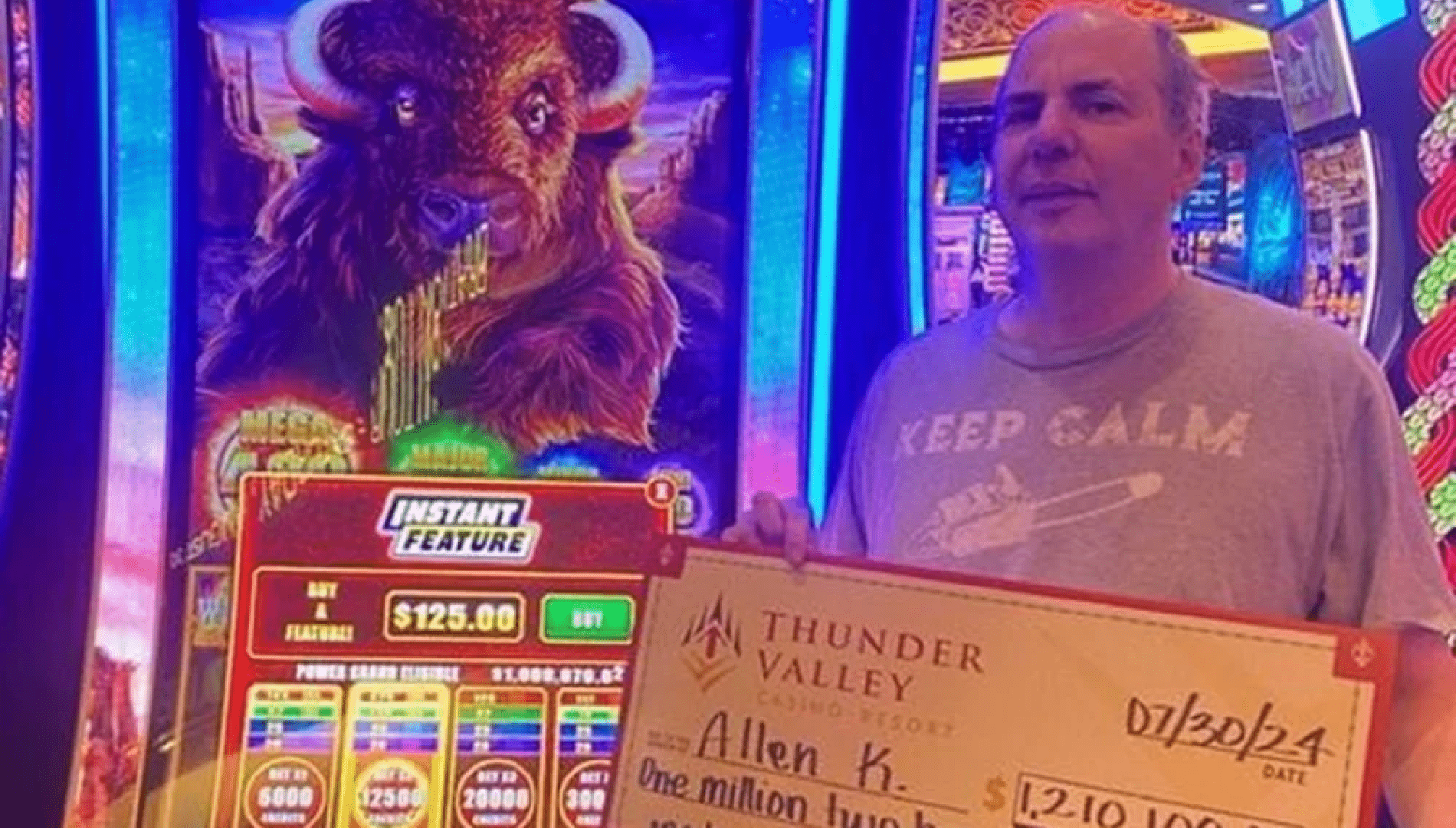 Poker Player Allen ‘Chainsaw’ Kessler Talks About His $1.2M Slot Jackpot at Thunder Valley Resort